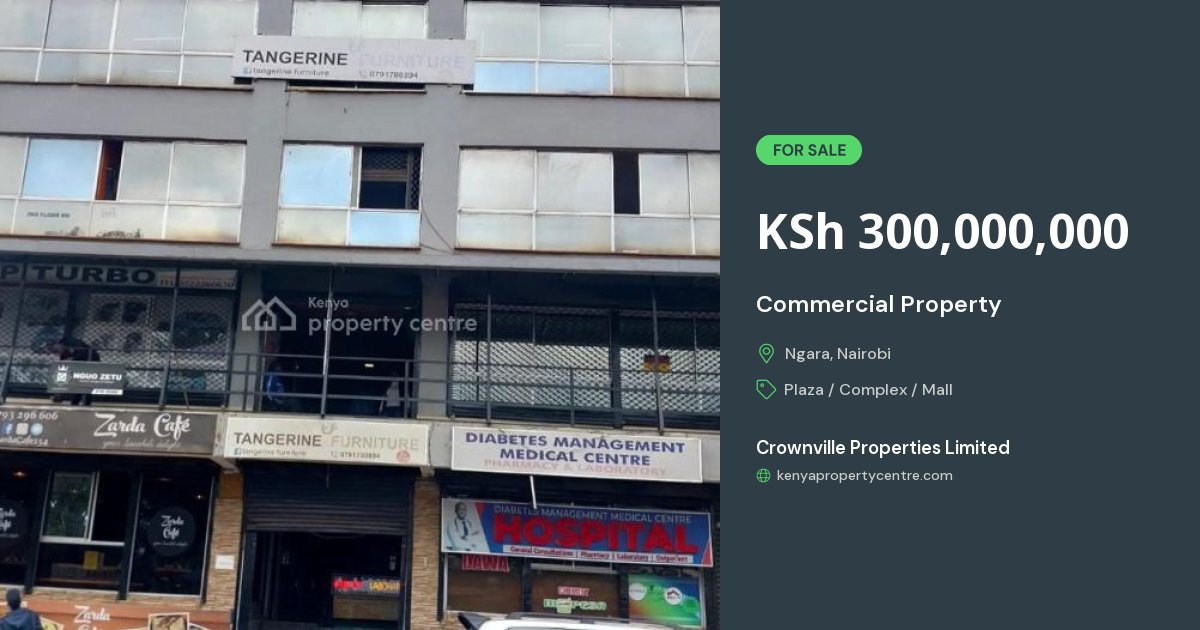 For Sale: Commercial Property, Ngara, Nairobi | Kenya Property Centre ...