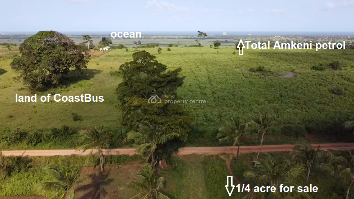 Quarter Acre Piece of Land, Ls2477, Gongoni, Kilifi, Land for Sale