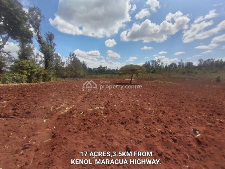 Kenol-maragua Highway., Kenol-maragua Highway., Makuyu, Muranga, Industrial Land for Sale