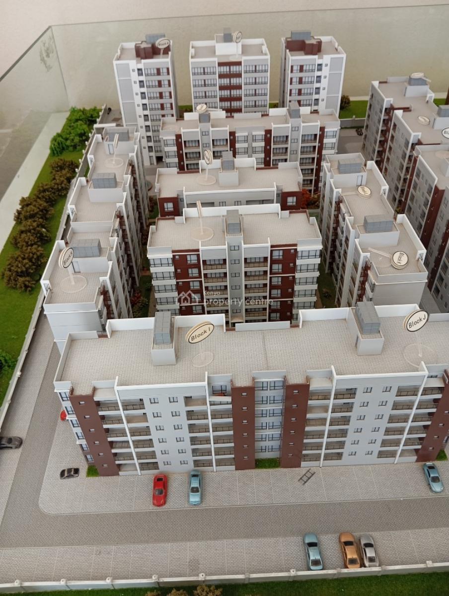 New 3 Bedrooms Apartments, Sq., Mombasa Road, Syokimau/mulolongo, Machakos, Apartment for Sale
