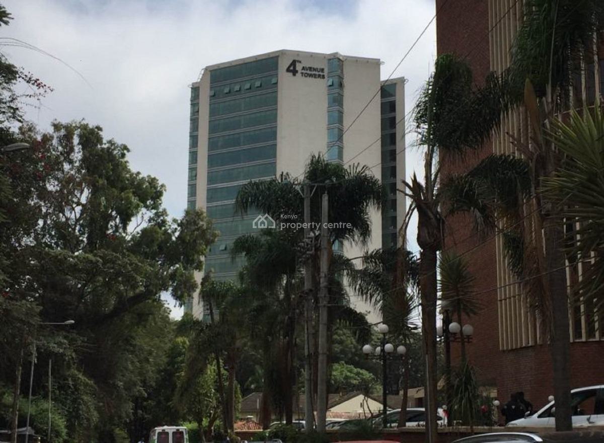 1,345 Sq Ft Office Space, Upper Hill, Kilimani, Nairobi, Office Space for Rent