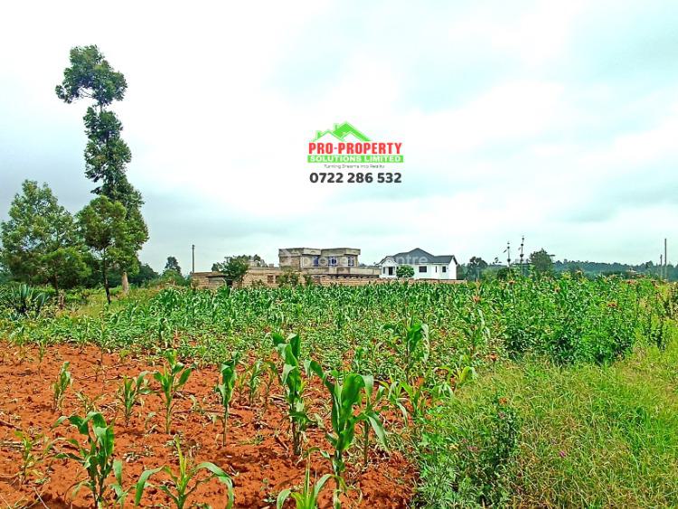 Rose Gate Residential Plot Near Tarmac, Lusingetti, Kikuyu, Kiambu, Residential Land for Sale