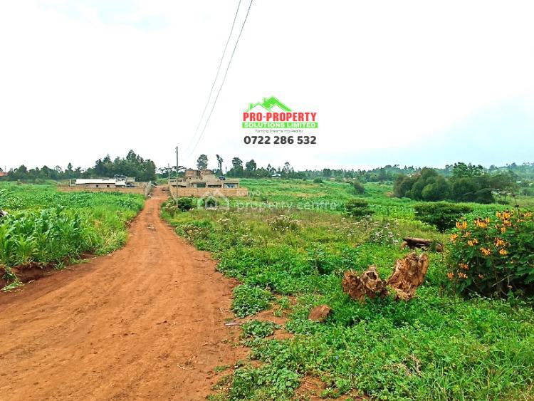 Rose Gate Residential Plot Near Tarmac, Lusingetti, Kikuyu, Kiambu, Residential Land for Sale