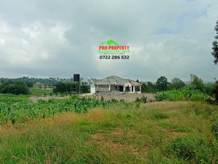 Rose Gate Residential Plot Near Tarmac, Lusingetti, Kikuyu, Kiambu, Residential Land for Sale