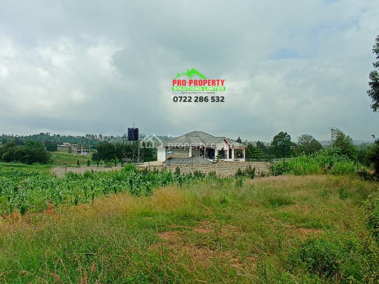 Rose Gate Residential Plot Near Tarmac, Lusingetti, Kikuyu, Kiambu, Residential Land for Sale