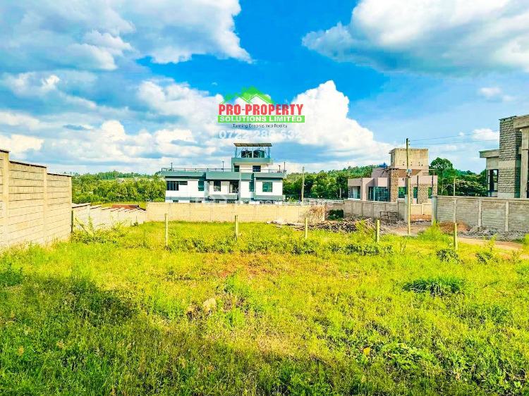 Serviced Residential Plot, Rose Gate Controlled Gated Estate, Rose Gate, Kikuyu, Kiambu, Residential Land for Sale