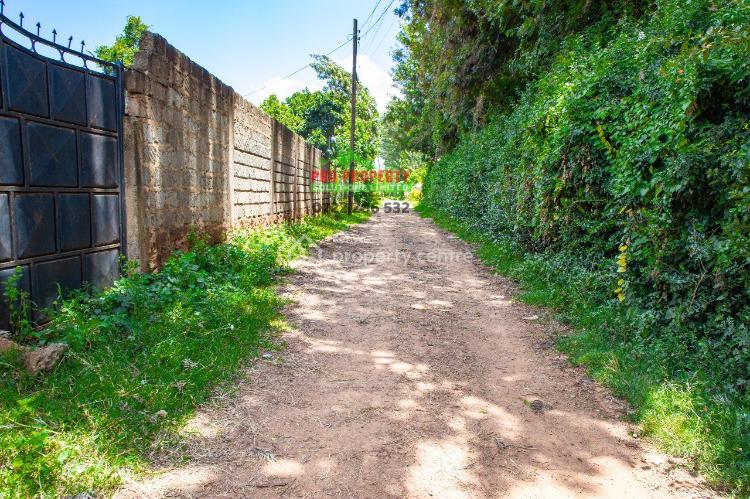 Prime Plot Fronting Tarmac, Thogoto, Kikuyu, Kiambu, Commercial Land for Rent