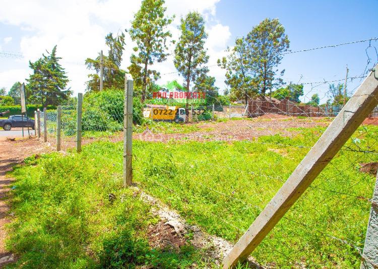Prime Plot Fronting Tarmac, Thogoto, Kikuyu, Kiambu, Commercial Land for Rent