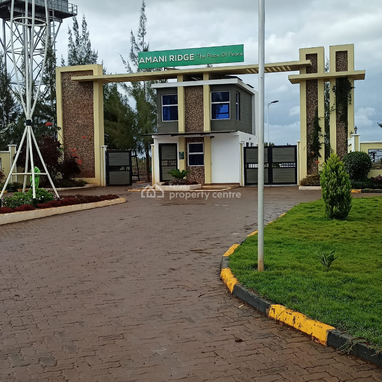 Prime Land in Gated Community with Ready Title, Amani Ridge, Ruiru, Kiambu, Land for Sale