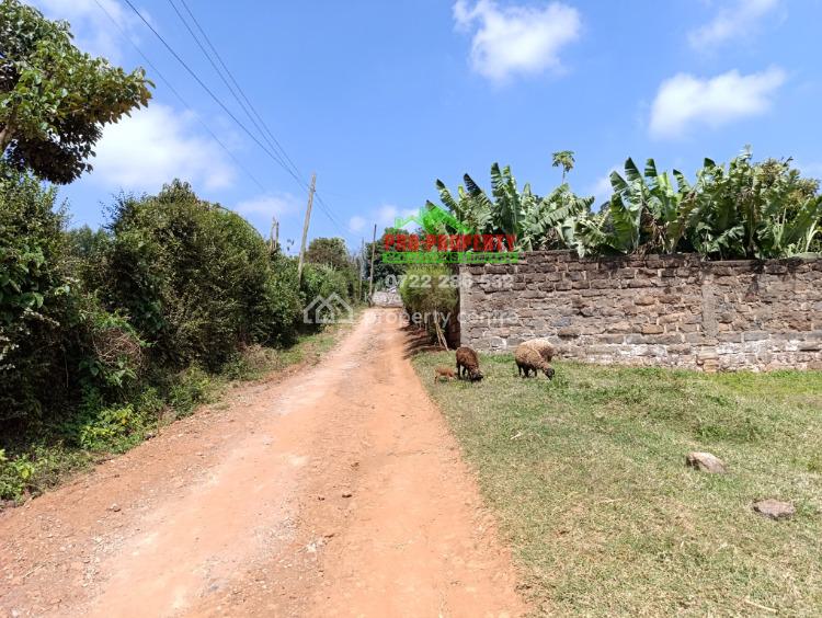 Prime Plot Fronting Tarmac, Mai a Ihii (alliance), Kikuyu, Kiambu, Commercial Land for Sale