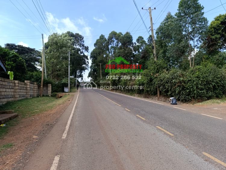 Prime Plot Fronting Tarmac, Mai a Ihii (alliance), Kikuyu, Kiambu, Commercial Land for Sale