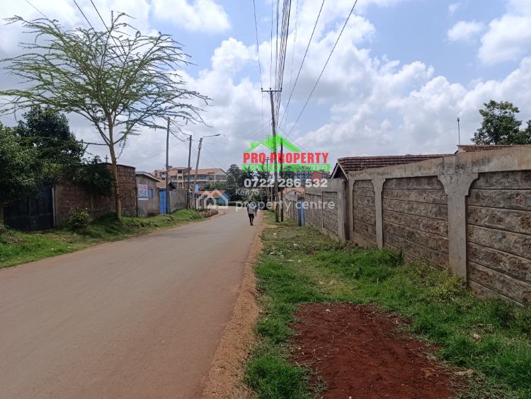Prime Commercial Plot (for a Flat), Kinoo, Kwa Chief, Kinoo, Kiambu, Commercial Land for Sale