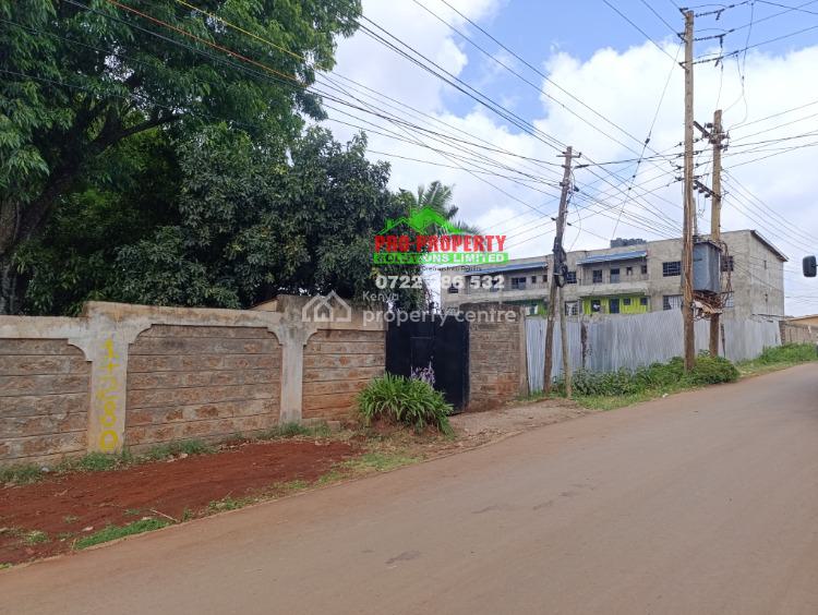Prime Commercial Plot (for a Flat), Kinoo, Kwa Chief, Kinoo, Kiambu, Commercial Land for Sale