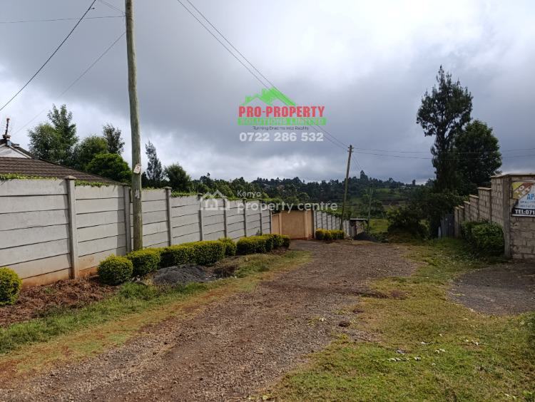 Prime Commercial Plot Suitable for a Flat, Muthure, Kikuyu, Gitaru, Kiambu, Commercial Land for Sale