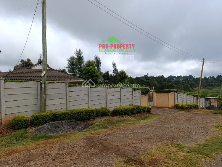 Prime Commercial Plot Suitable for a Flat, Muthure, Kikuyu, Gitaru, Kiambu, Commercial Land for Sale