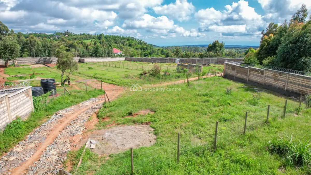 Fully Serviced and Build Ready 1/8-acre Plots, Nairobi Ndogo Estate, Gikambura, Kikuyu, Kiambu, Residential Land for Sale