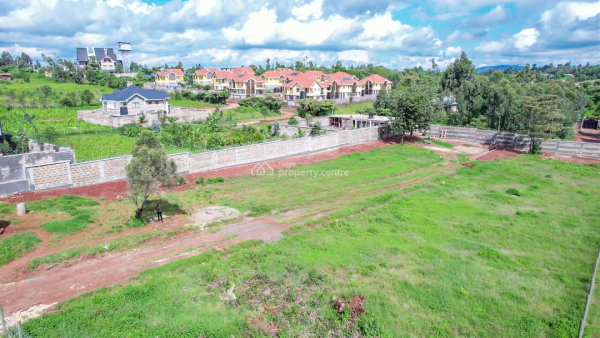 Fully Serviced and Build Ready 1/8-acre Plots, Nairobi Ndogo Estate, Gikambura, Kikuyu, Kiambu, Residential Land for Sale