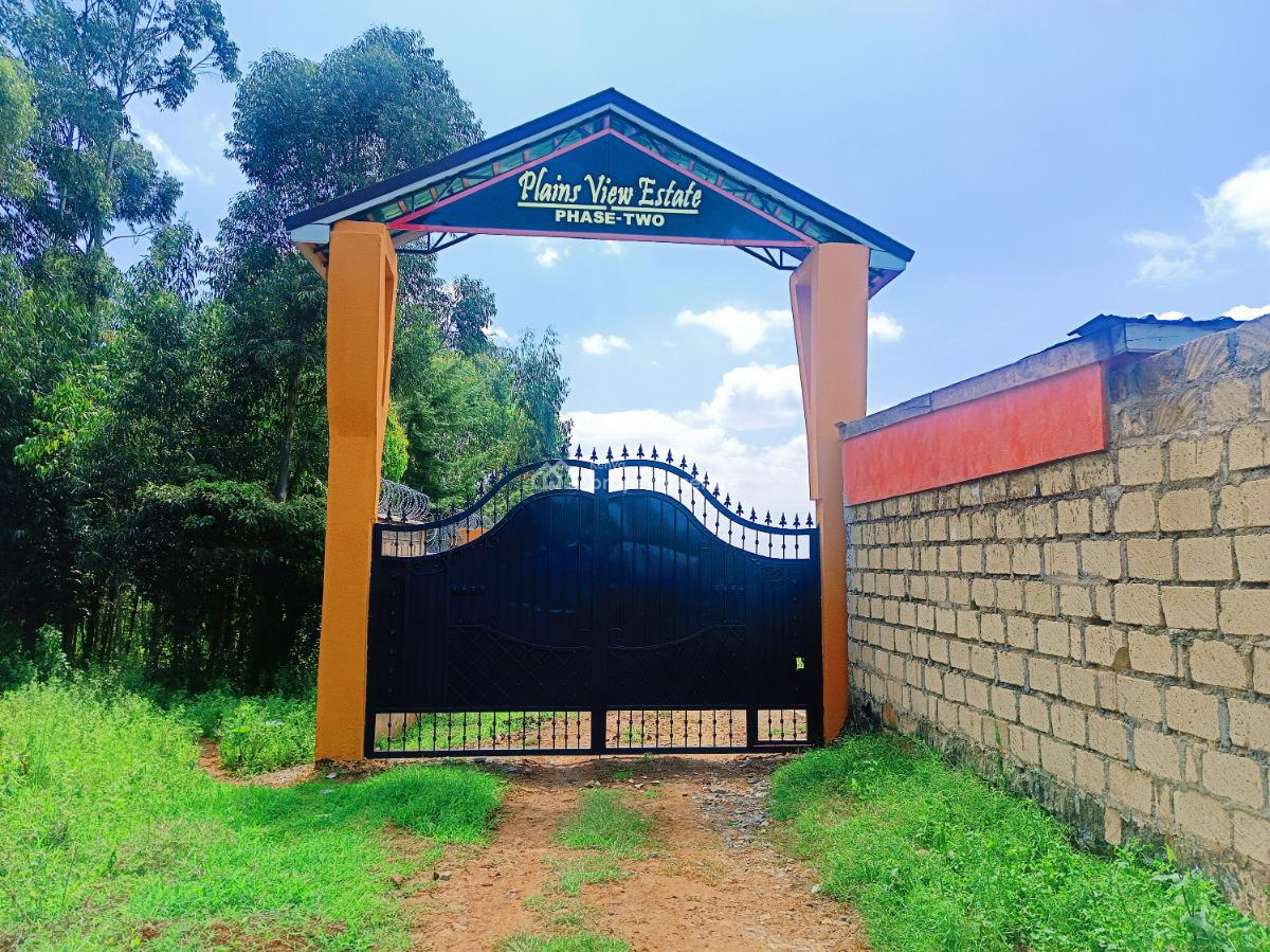 Fully Serviced and Build Ready 1/8-acre Plots, Nairobi Ndogo Estate, Gikambura, Kikuyu, Kiambu, Residential Land for Sale