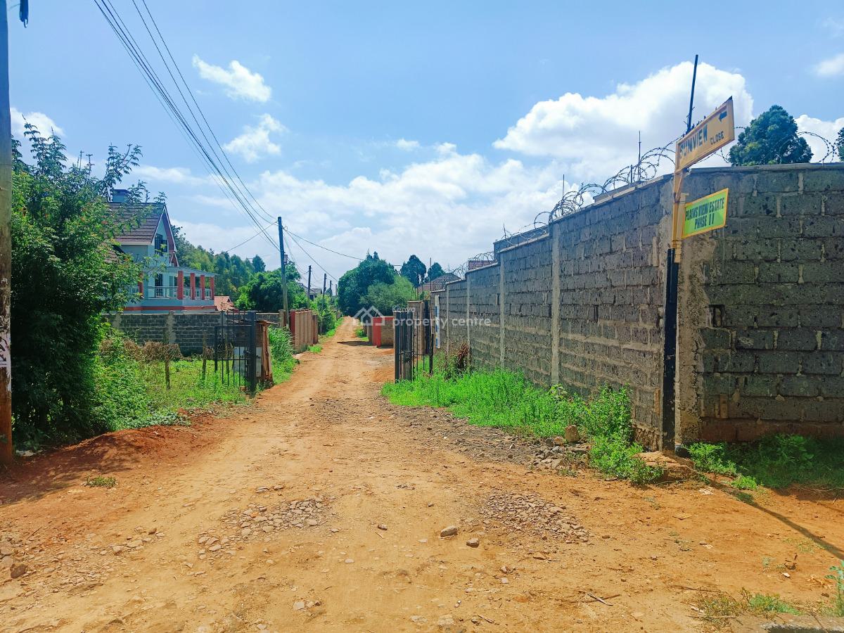 Fully Serviced and Build Ready 1/8-acre Plots, Nairobi Ndogo Estate, Gikambura, Kikuyu, Kiambu, Residential Land for Sale