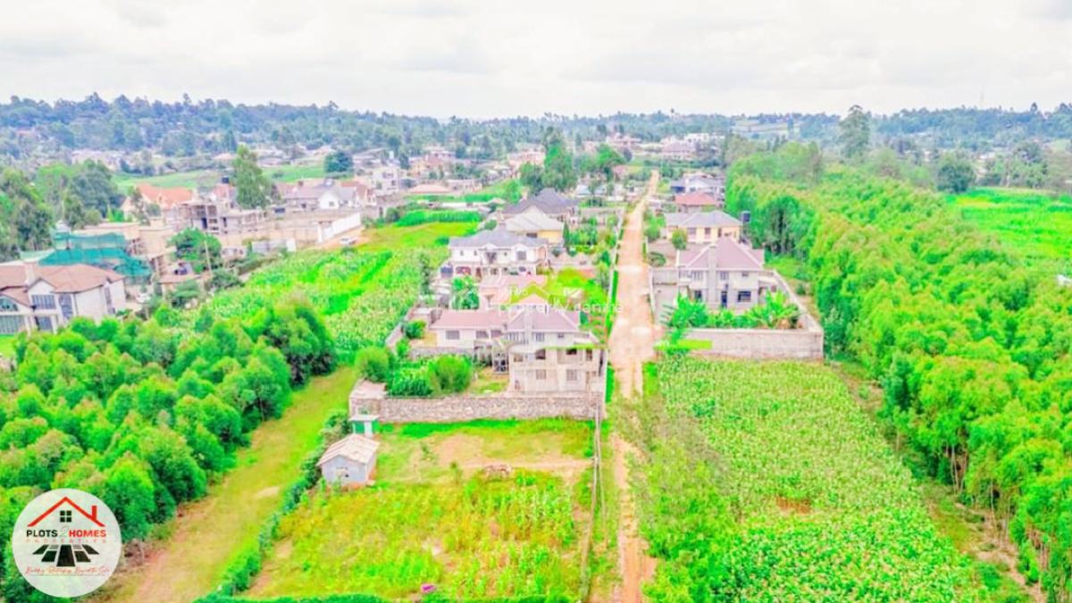 Fully Serviced and Build Ready 1/8-acre Plots, Nairobi Ndogo Estate, Gikambura, Kikuyu, Kiambu, Residential Land for Sale