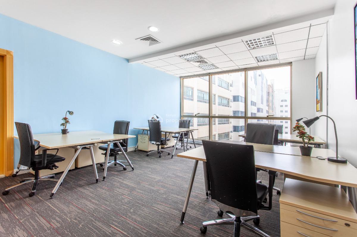 Open Plan Office Space for 15 Persons, Delta Corner 2, Oracle Tower, 13th Floor, Westlands, P.o Box 13796-008, Westlands, Nairobi, Office Space for Rent