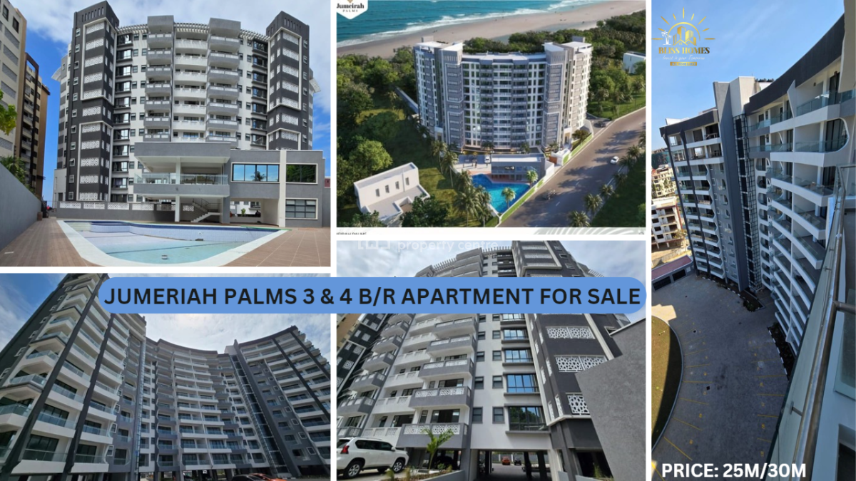 Jumeirah  Palms  3 Bedrooms All En Suite  Private Beach Access, Nyali Road, Nyali, Mombasa, Apartment for Sale