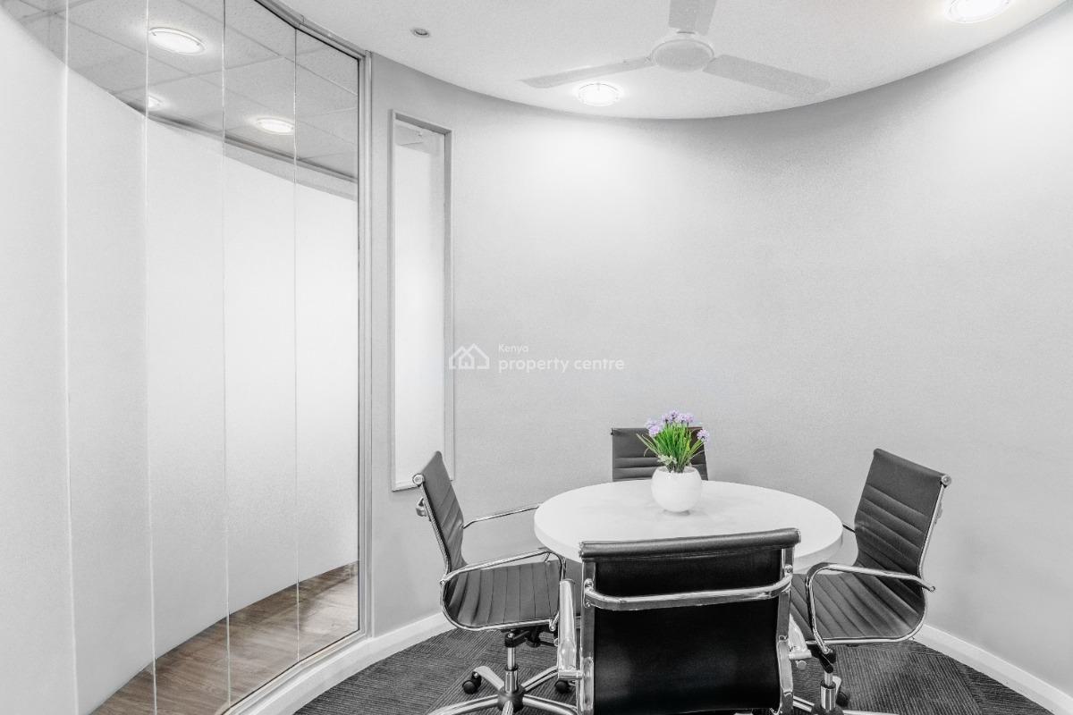 Private Office Space for 3 People, 4th Floor, Regus Laiboni Center, Lenana Road, Kilimani, Nairobi, Office Space for Rent