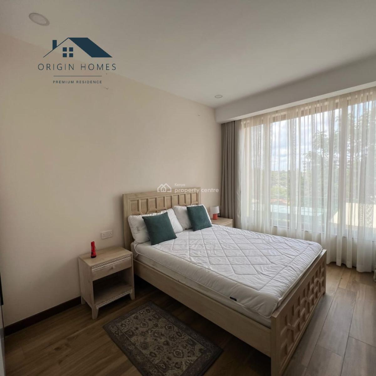 Modern 2 Bedroom Furnished Apartment, Peponi Road, Westlands, Nairobi, Apartment for Rent