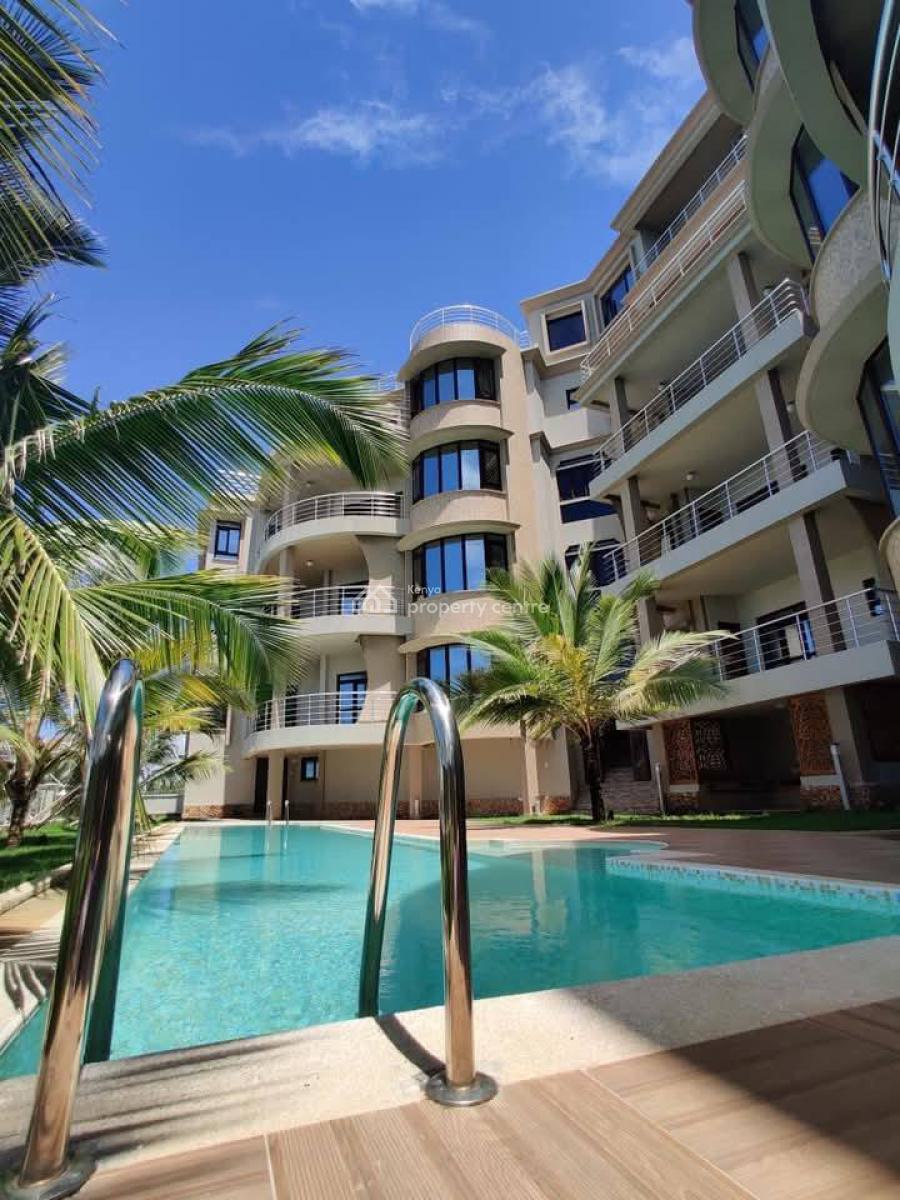 Luxurious 3 Bedroom Fuly Furnished Sea View Apartment, Nyali, Mombasa, Apartment for Rent