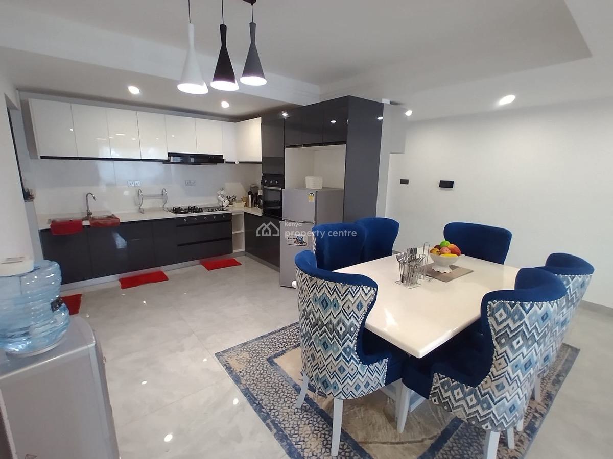 Fully Furnished and Serviced 3 Bedroom Apartment with Dsq, Kilimani, Nairobi, Apartment for Rent