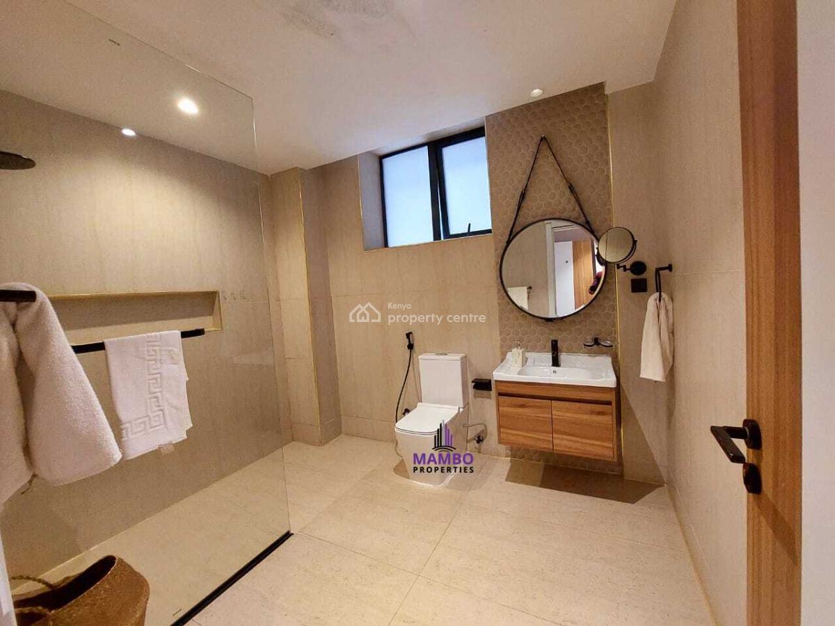 Beautifully 3 Bedroom Furnished Apartment, Brookside Drive, Westlands, Nairobi, Apartment for Rent