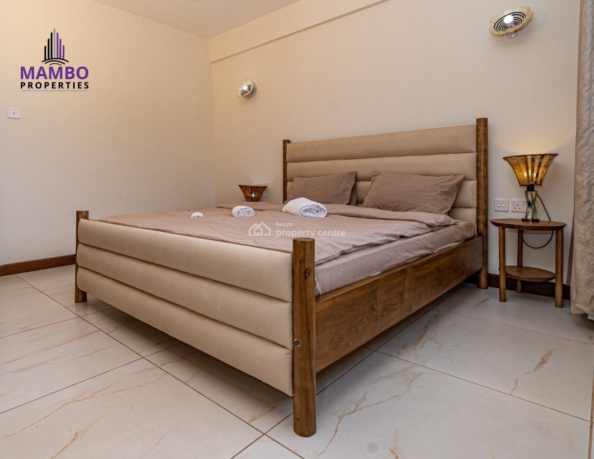 Beautiful 2 Bedroom Fully Furnished and Serviced Apartment, General Mathenge, Westlands, Nairobi, Apartment for Rent