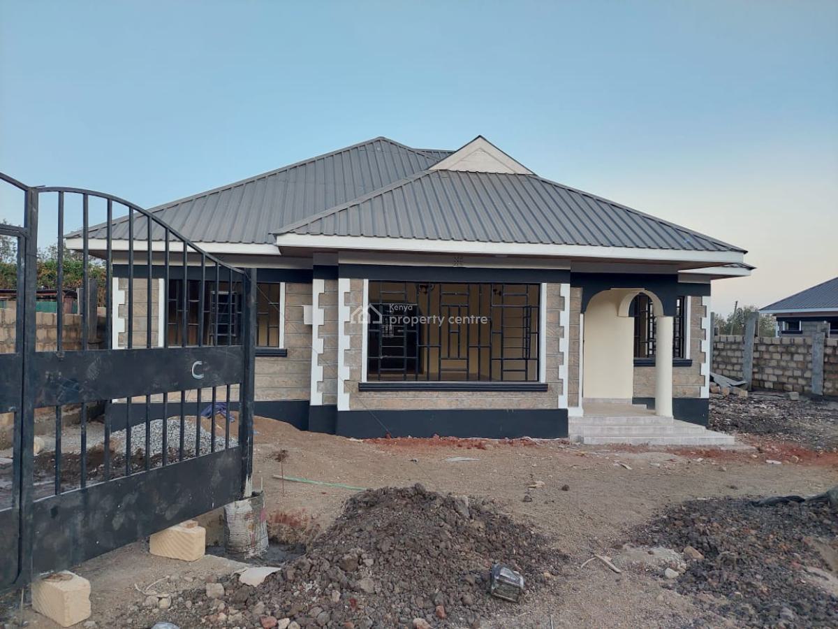 New 3 Bedroom Bungalow Master Ensuite/dsq on Eighth in Matasia Ngong., Close to The Tarmac Road, Ngong, Kajiado, House for Sale