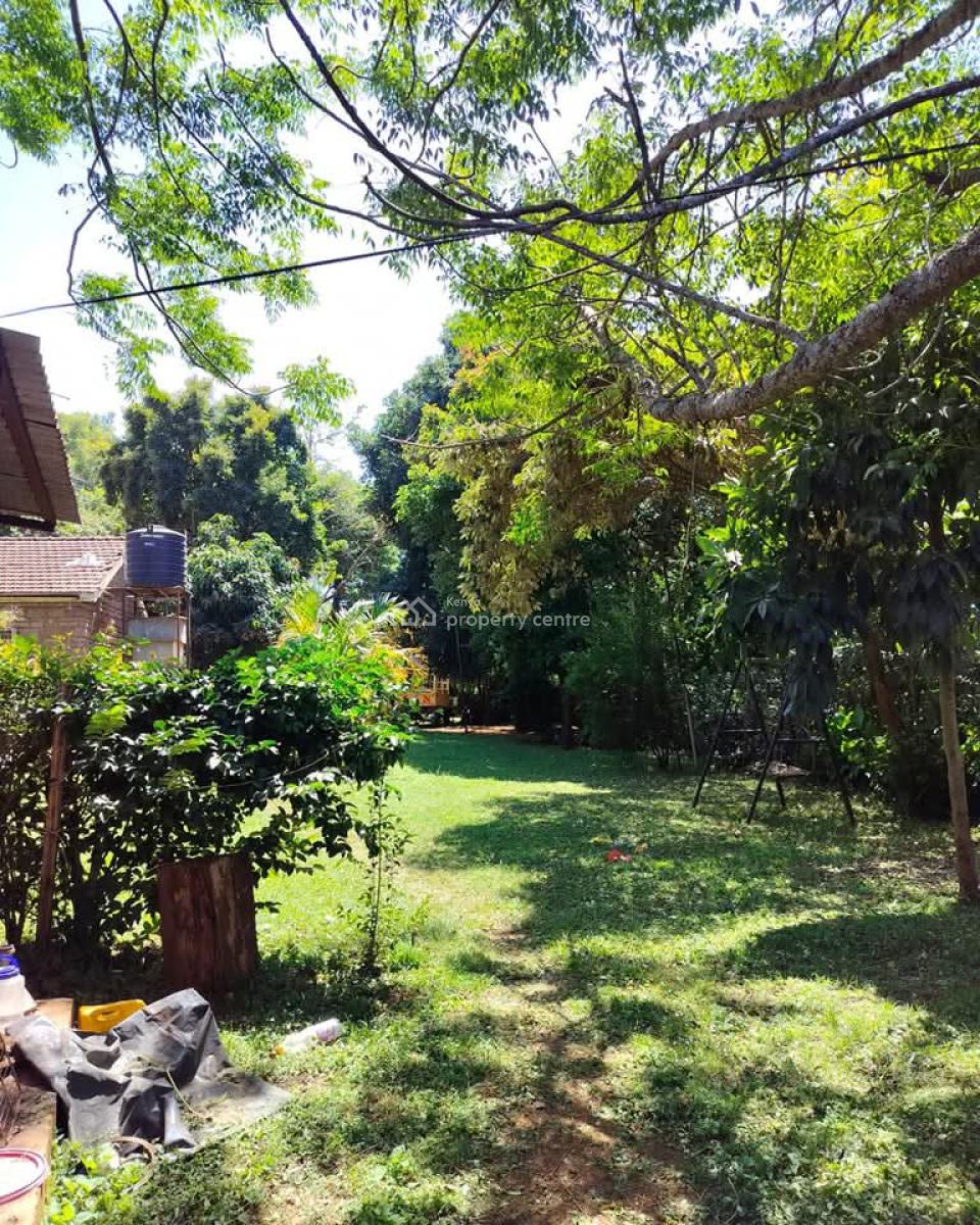 Three Quarter Acre Land with 3 Bedroom House Plus Dsq in Karen, Karen, Nairobi, Land for Sale