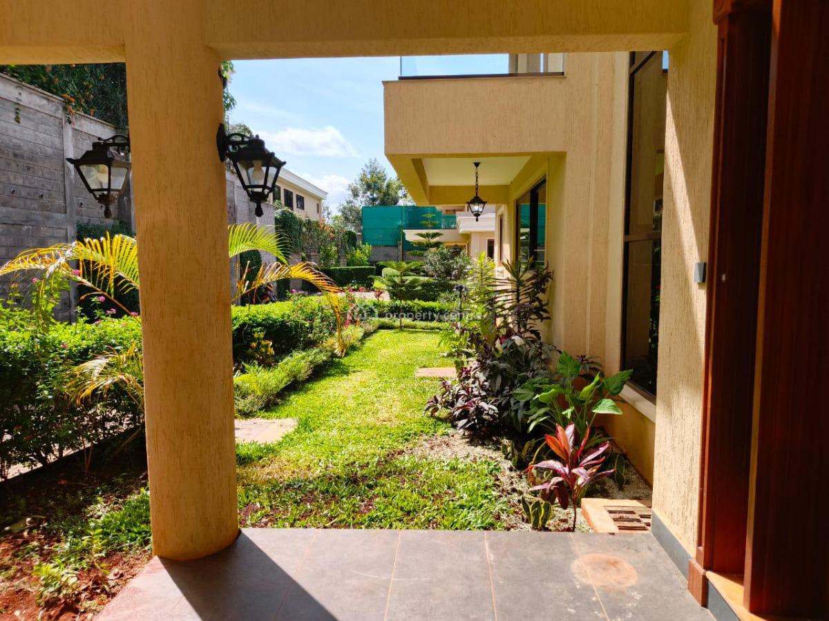 5 Bedroom Townhouse All Ensuite Plus Dsq with a Mature Garden, Kibagare Way, Loresho, Westlands, Nairobi, Townhouse for Rent