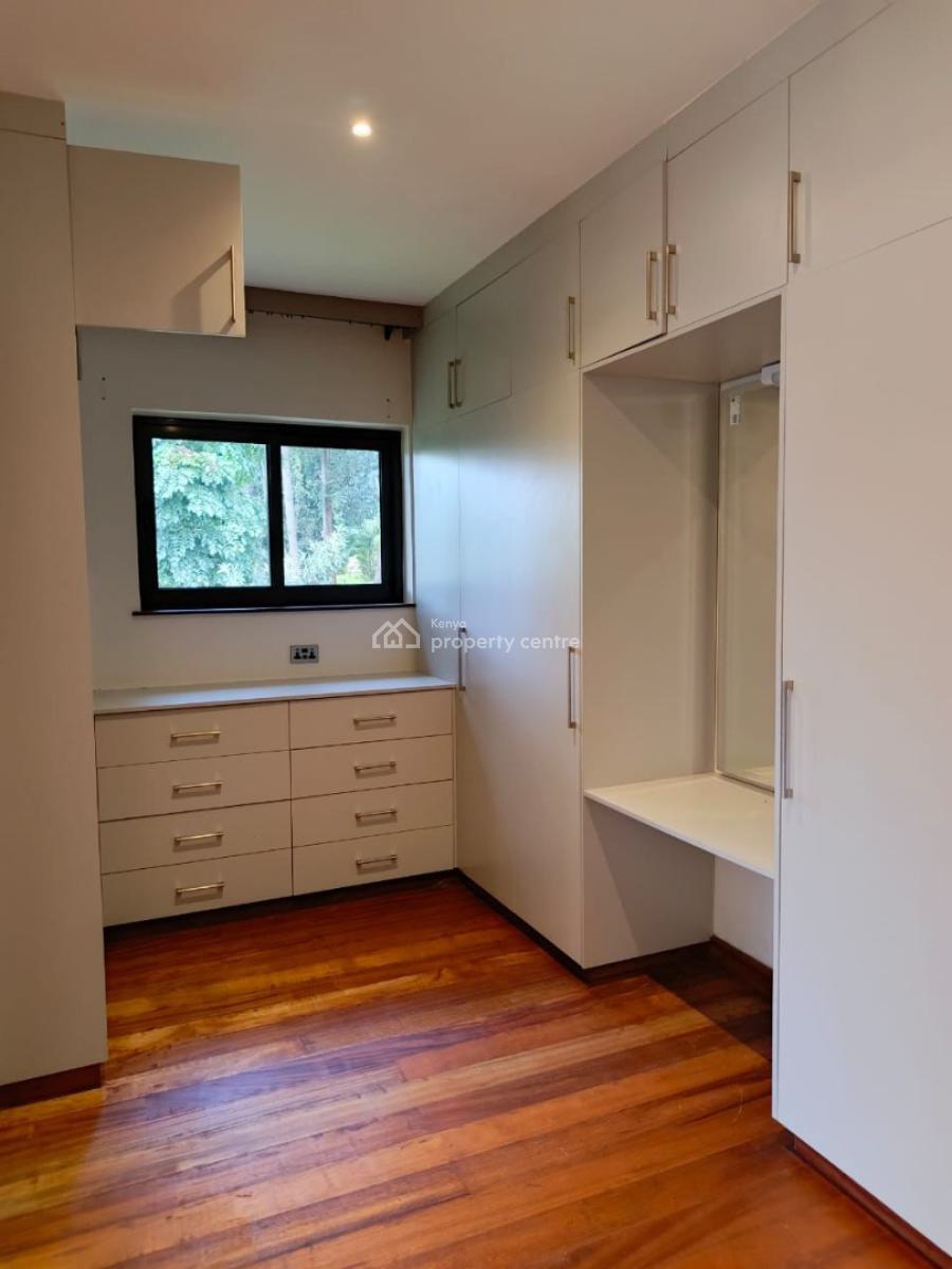 5 Bedroom Townhouse All Ensuite Plus Dsq with a Mature Garden, Kibagare Way, Loresho, Westlands, Nairobi, Townhouse for Rent