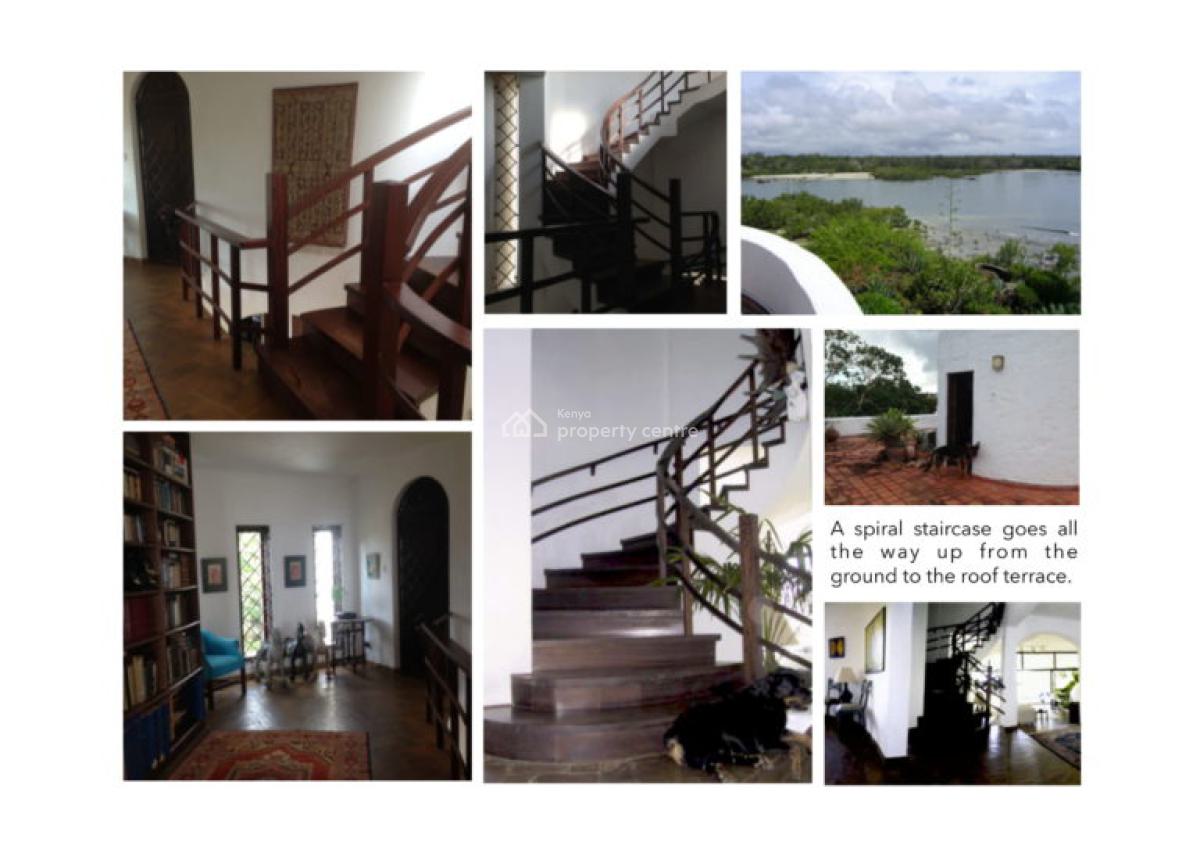 4 Bedrooms Villa Sitting on a 2.2 Acres Beach Property, Shanzu Mombasa, Shanzu, Mombasa, Townhouse for Sale