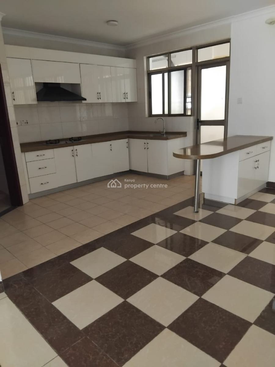 Spacious 3-bedroom Apartment with Dsq in Kileleshwa --ksh 110k, Kileleshwa, Kileleshwa, Nairobi, Apartment for Rent