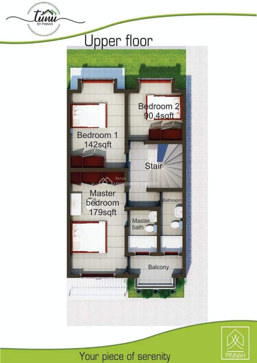 Modern 4bedroom Master Ensuite Maisonette in Gikambura Kikuyu, Kikuyu, Kiambu, House for Sale
