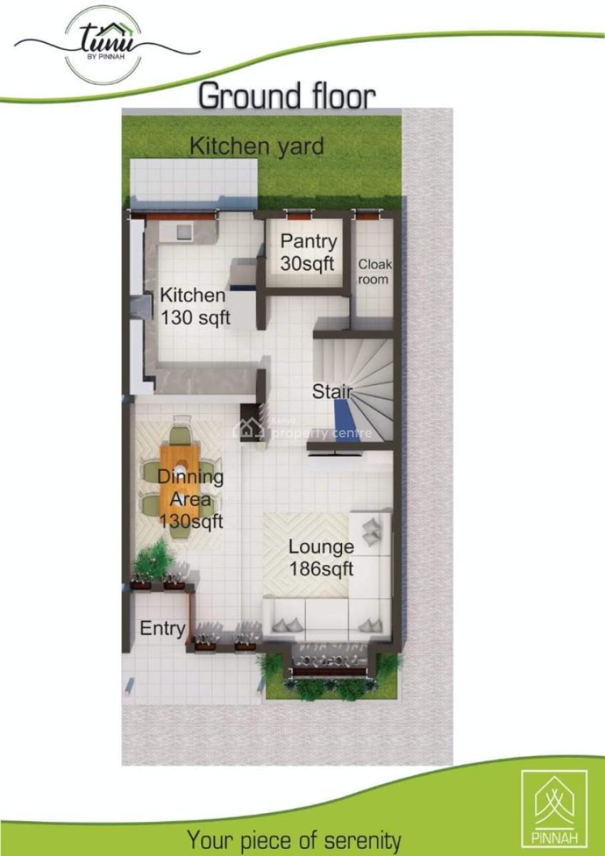 Modern 4bedroom Master Ensuite Maisonette in Gikambura Kikuyu, Kikuyu, Kiambu, House for Sale