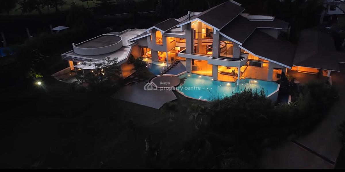 New 6 Bedroom All Ensuite Ambassadorial Home with Pool in Kitisuru., Kitisuru, Nairobi, House for Sale