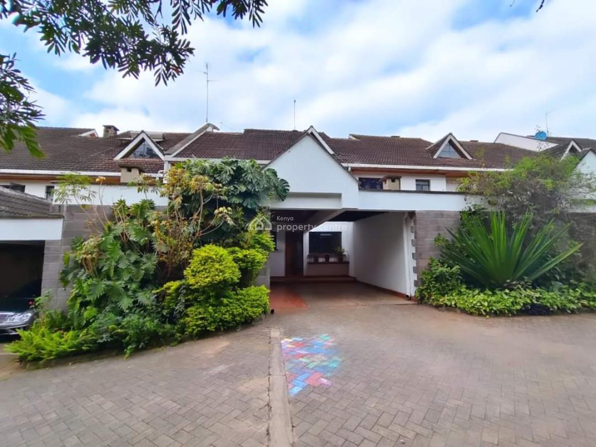 Amazing 4 Bedroom Townhouse All Ensuite Dsq Owashika Road Lavington., Lavington, Nairobi, House for Sale
