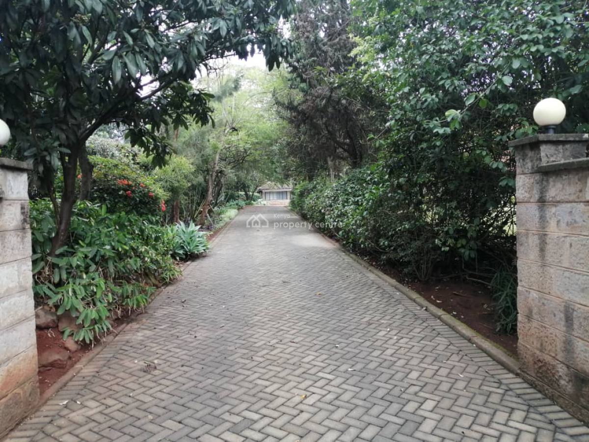 4 Bedroom House with 3dsq Office Garage on 1.2acres in Oldmuthaiga., Old Muthaiga, Muthaiga, Nairobi, House for Sale
