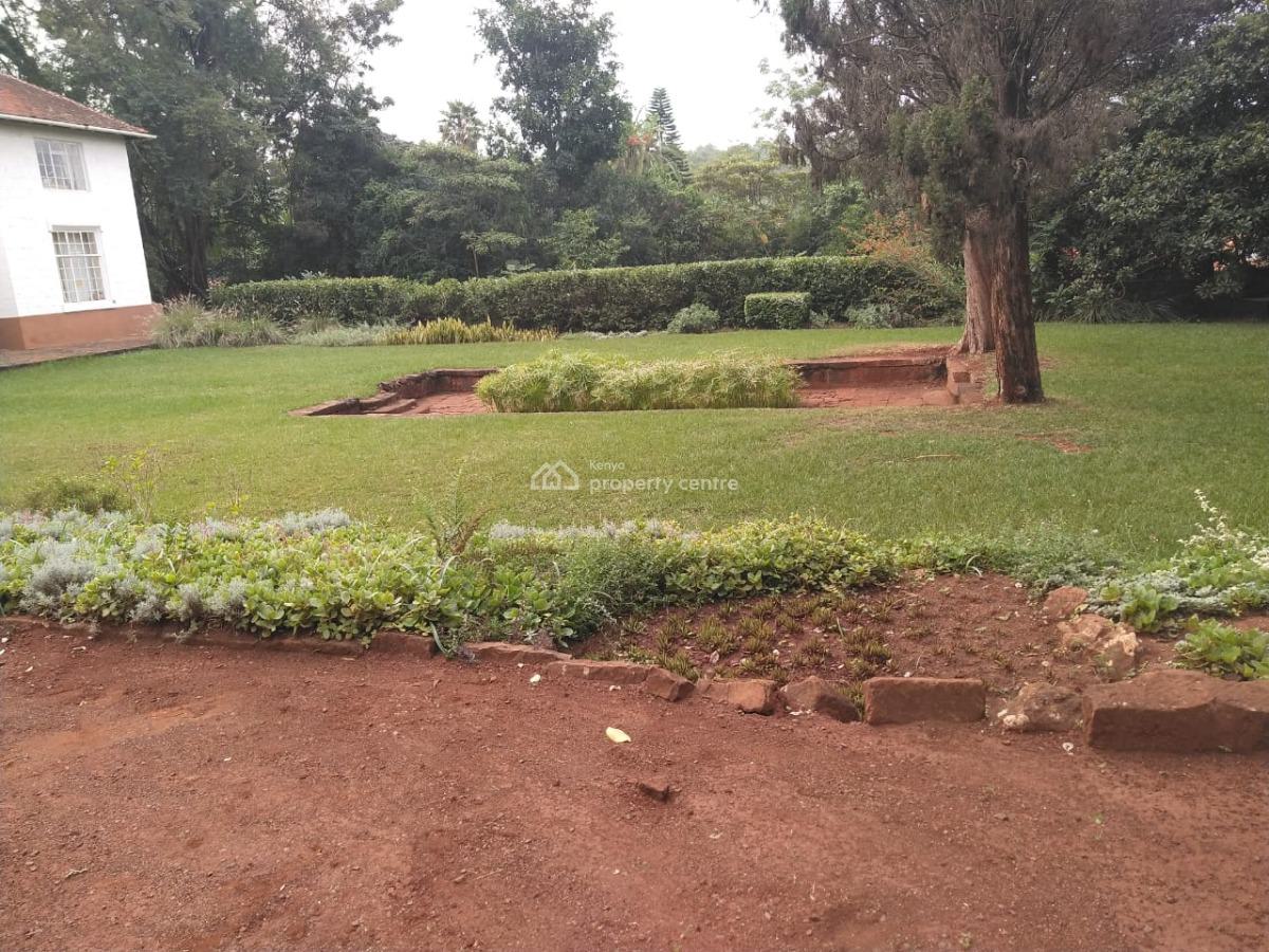 4 Bedroom Old Colonial House on 2acres Touching Muthaiga Road., Old Muthaiga, Muthaiga, Nairobi, House for Sale