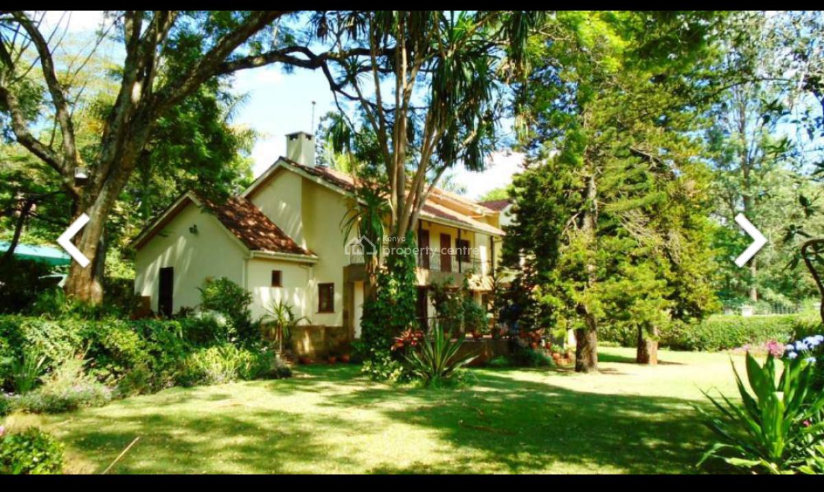 4 Bedroom House with 3dsq Office Garage on 2.1acres in Muthaiga., Old Muthaiga, Muthaiga, Nairobi, House for Sale