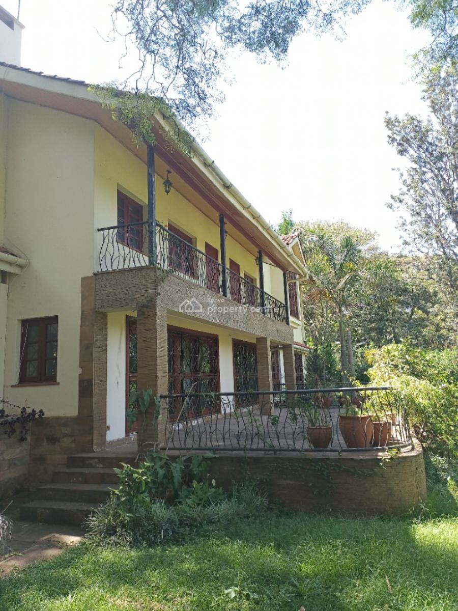 4 Bedroom House with 3dsq Office Garage on 2.1acres in Muthaiga., Old Muthaiga, Muthaiga, Nairobi, House for Sale