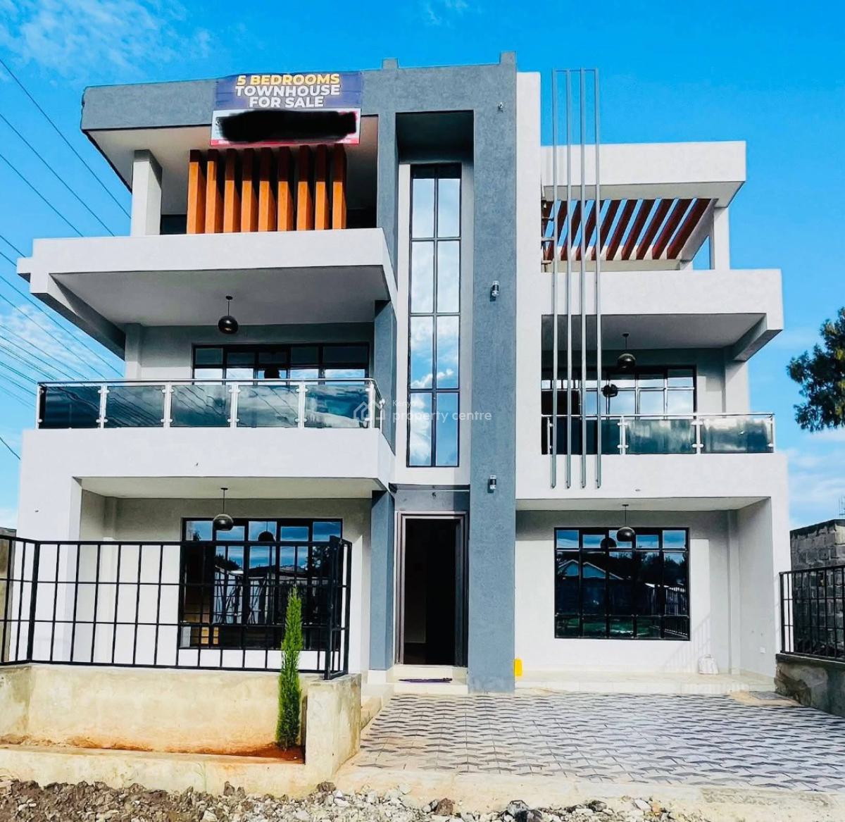 Contemporary 5bedroom All Ensuite Villa on 40by80 in Kamakis Ruiru., Kamakis, Ruiru, Kiambu, House for Sale