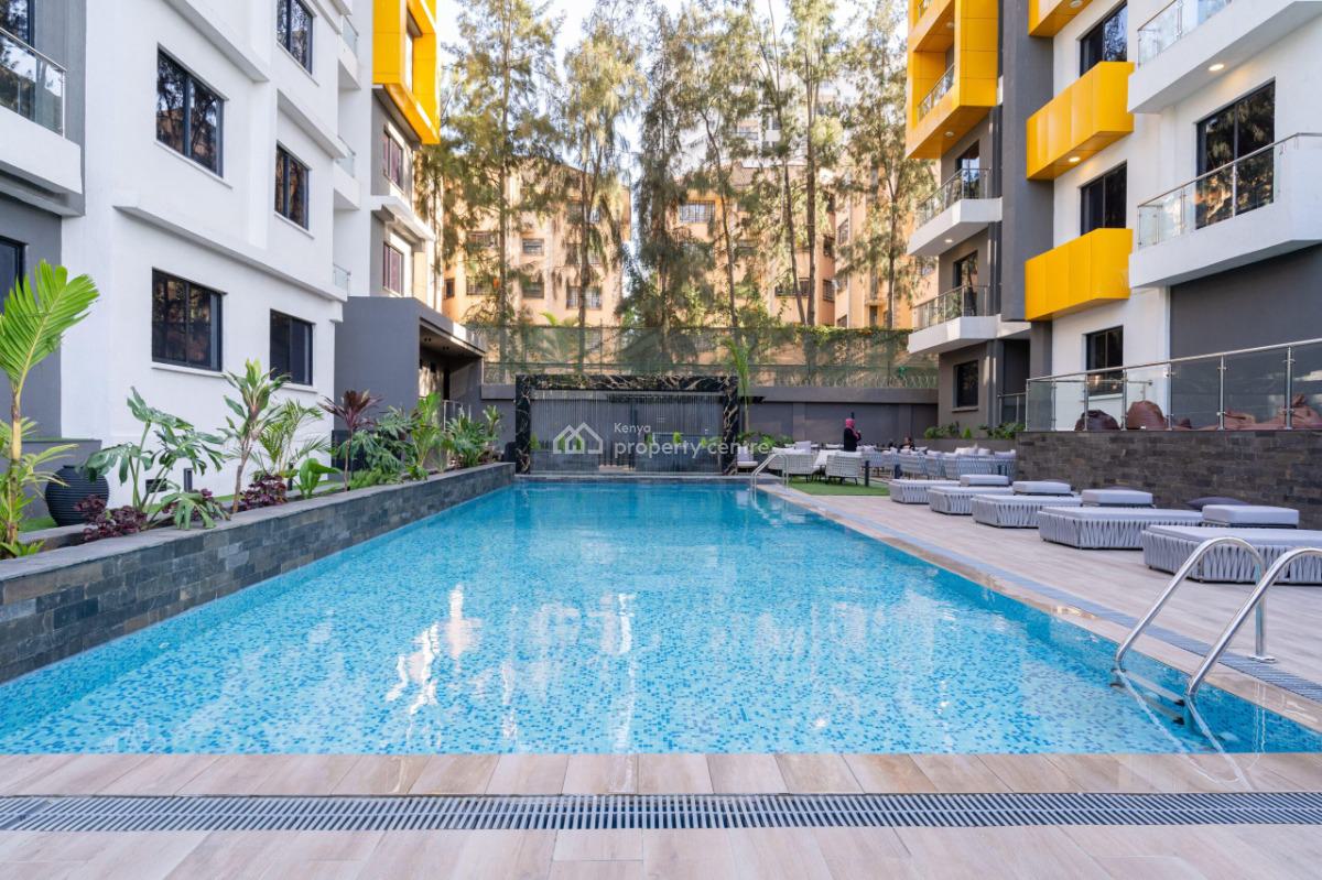 Fully Furnished and Serviced Studio Apartment in Kilimani, Argwings Kodhek Road, Kilimani, Nairobi, Apartment for Rent