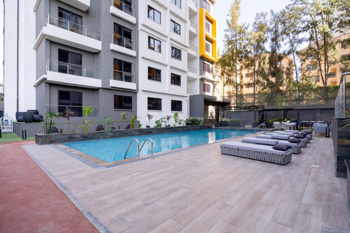 Fully Furnished and Serviced Studio Apartment in Kilimani, Argwings Kodhek Road, Kilimani, Nairobi, Apartment for Rent