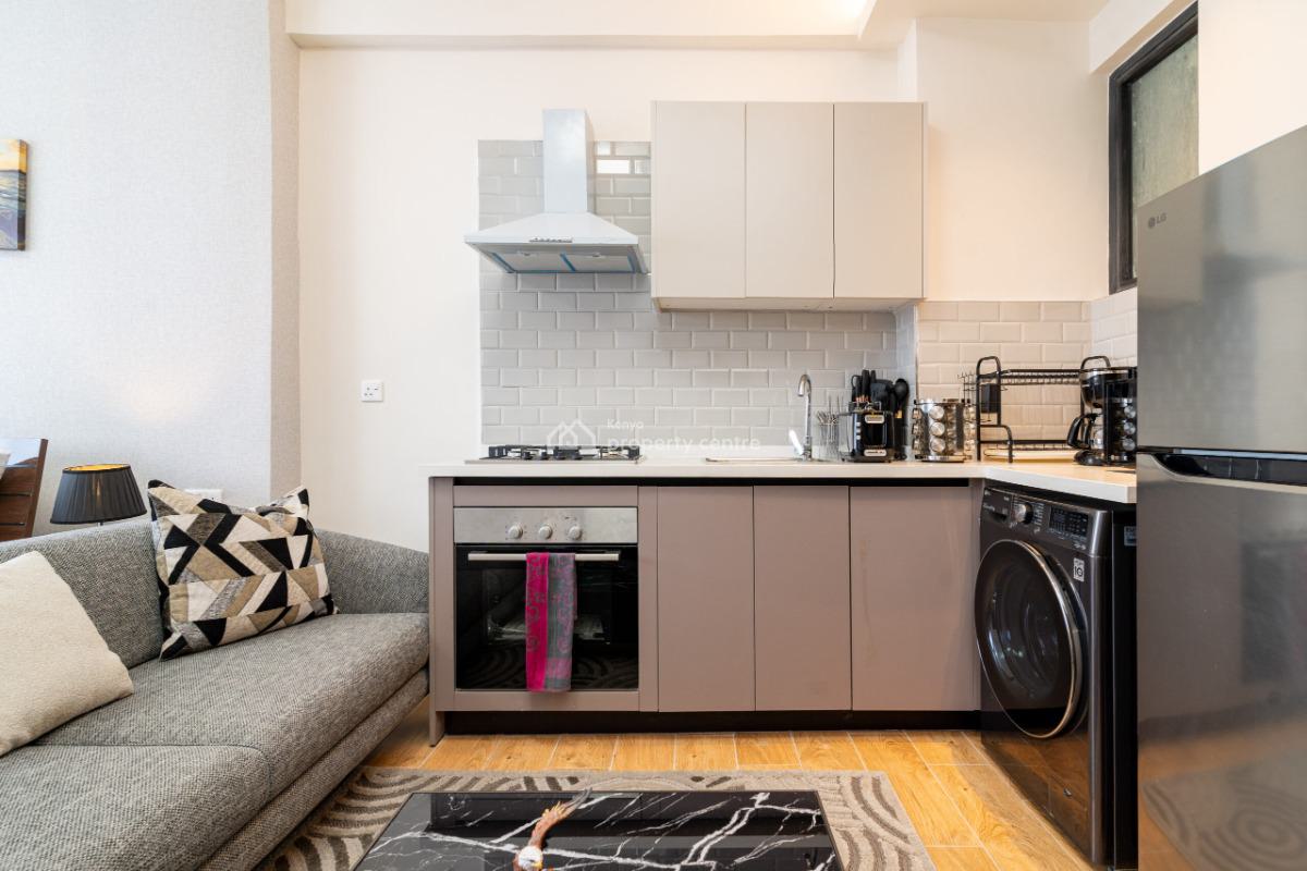 Fully Furnished and Serviced Studio Apartment in Kilimani, Argwings Kodhek Road, Kilimani, Nairobi, Apartment for Rent